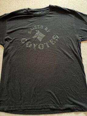 Raised By Coyotes Mens XL T Shirt 1034